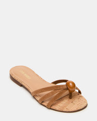 CALISSI STONE CHESTNUT SUEDE