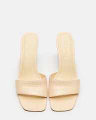 CURCIO BEIGE CROCODILE