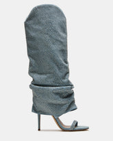 RAVINE DENIM RHINESTONES