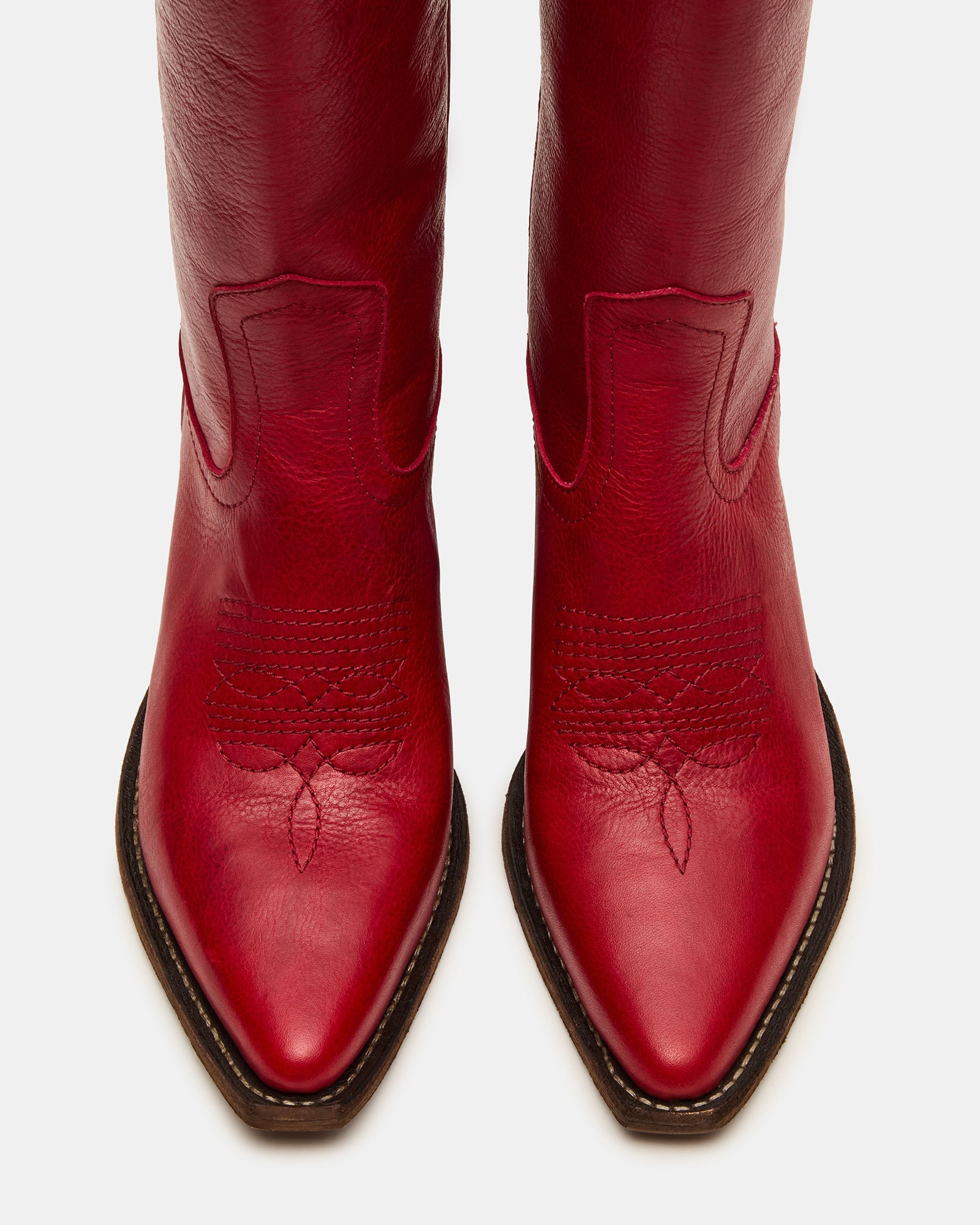 ALBANY RED LEATHER