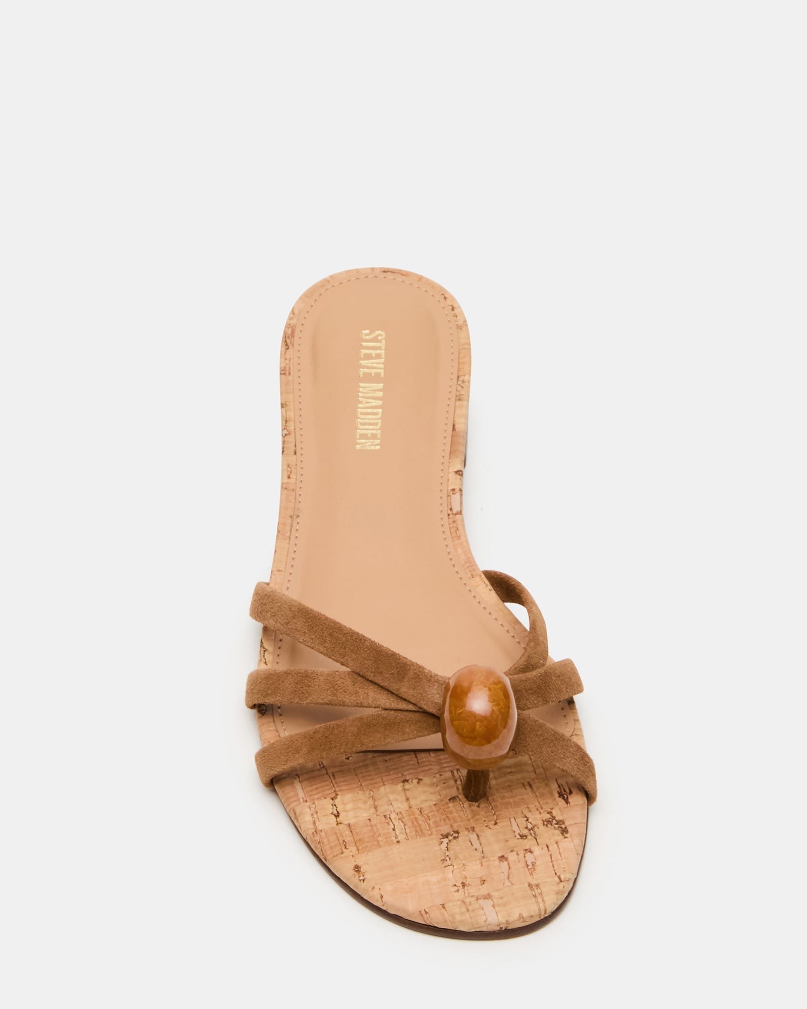 CALISSI STONE CHESTNUT SUEDE