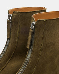 JONES OLIVE SUEDE