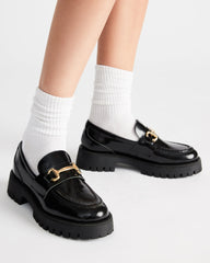 LANDO BLACK LEATHER
